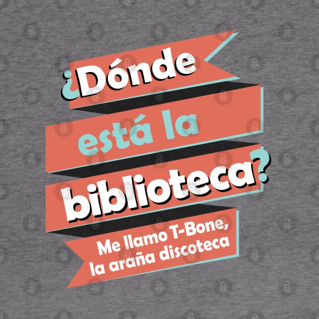 Donde Esta La Biblioteca Spanish Rap by figandlilyco